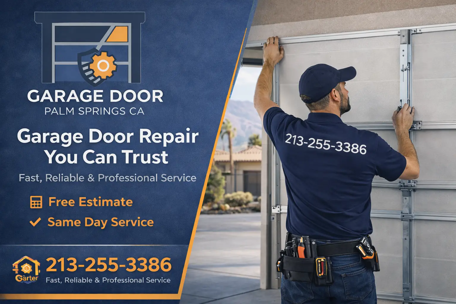 Garage Door Palm Springs CA