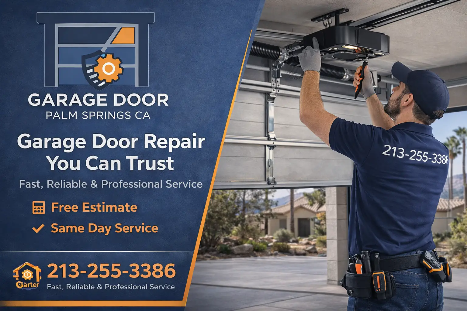 Garage Door Palm Springs CA